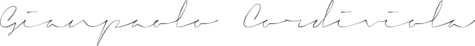 Firma Gianpaolo Cordiviola